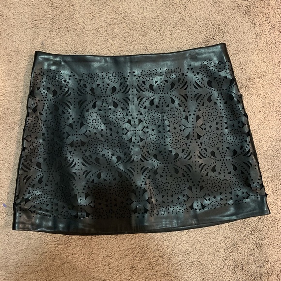 Forever 21 Dresses & Skirts - Forever 21 “leather” mini skirt